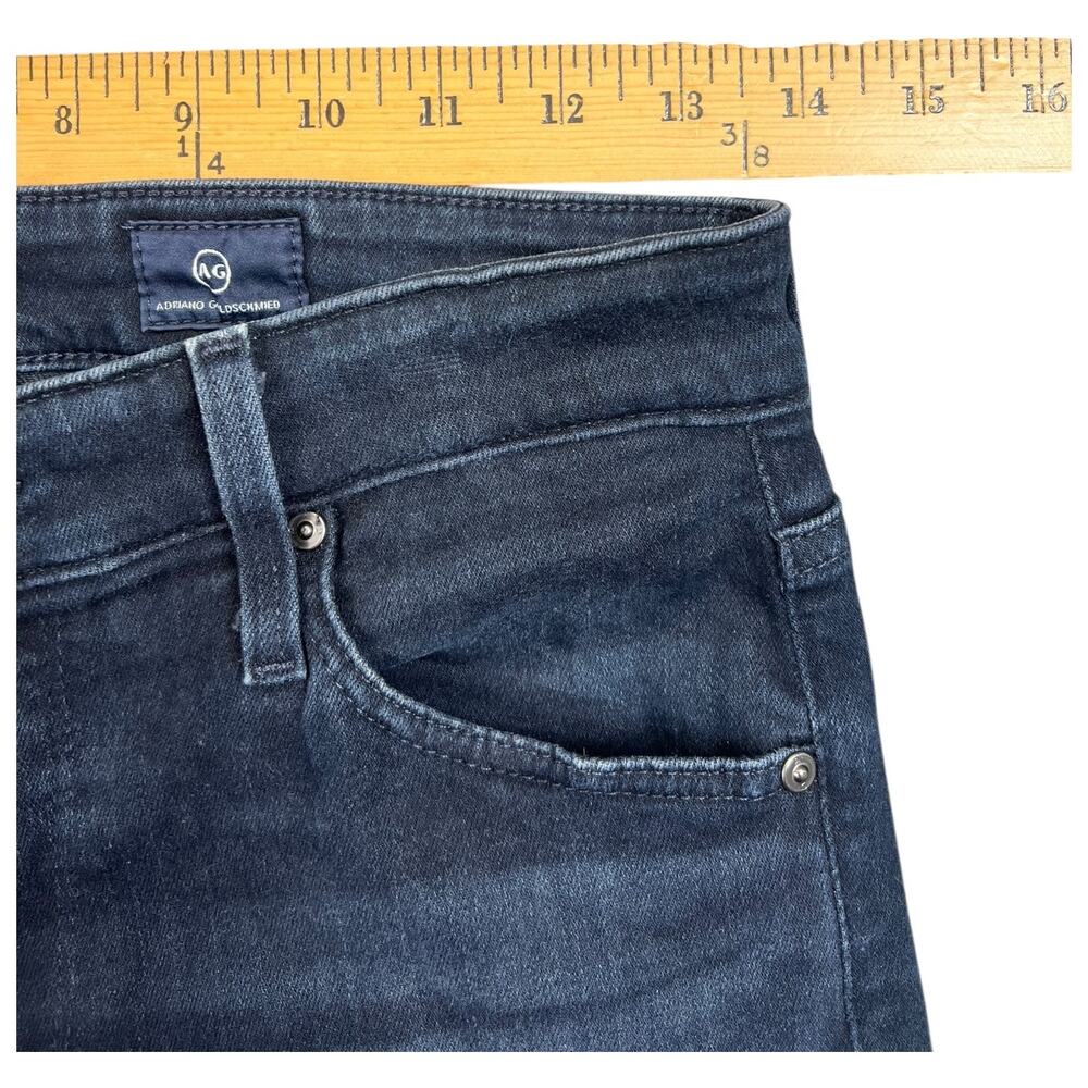 AG Farrah Skinny Ankle Jeans High Rise Denim Dark Wash - 27 - Picture 8 of 12